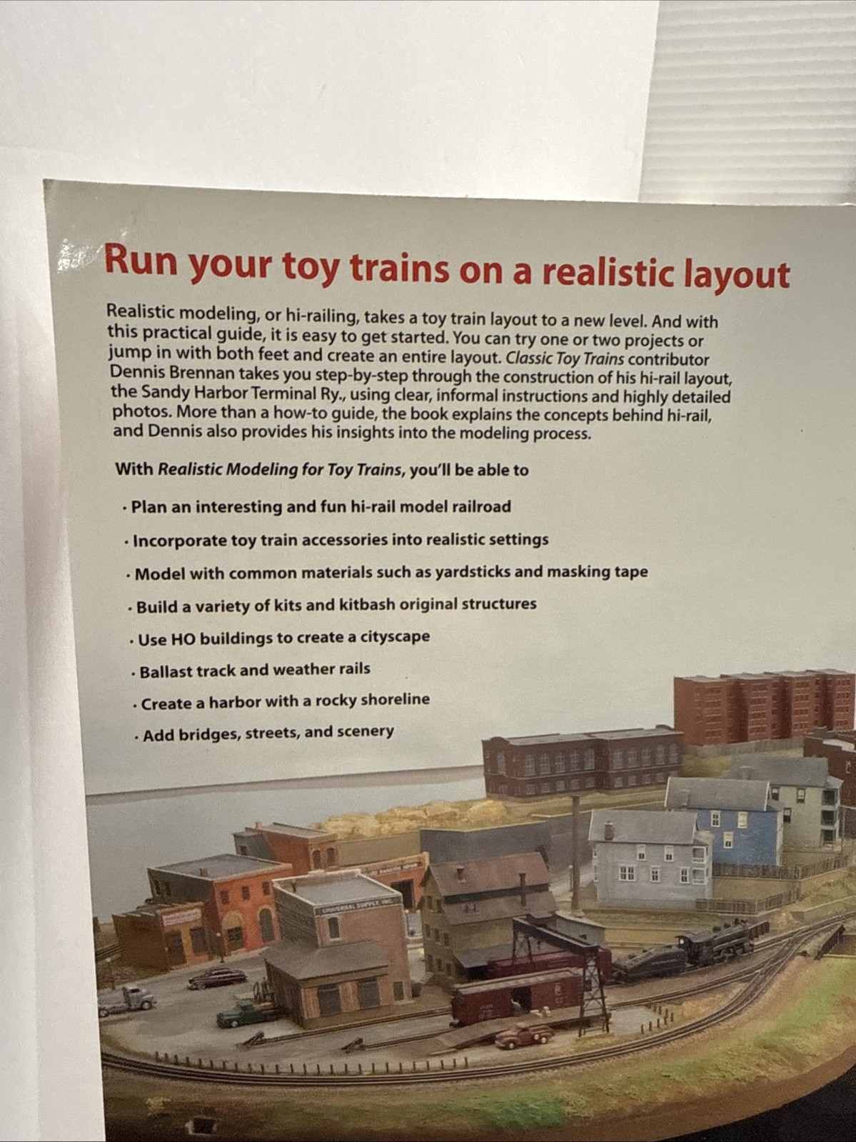 KALMBACH REALISTIC MODELING FOR TOY TRAINS A HI RAIL GUIDE scenery how to 108390